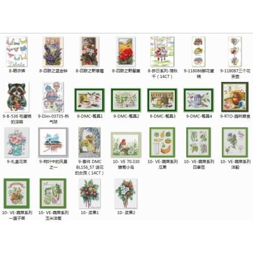 Flowers in vase Counted Cross Stitch 11CT 14CT 18CT DIY Chinese Cross Stitch Kits Embroidery Needlework Sets