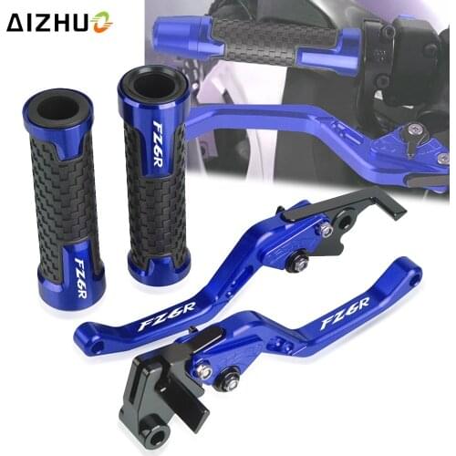 FZ6R 7/8'' 22MM FOR YAMAHA FZ6R 2009-2017 2010 2012 2014 2016 CNC Aluminum Brake Clutch Levers handlebar Motorcycle Accessories