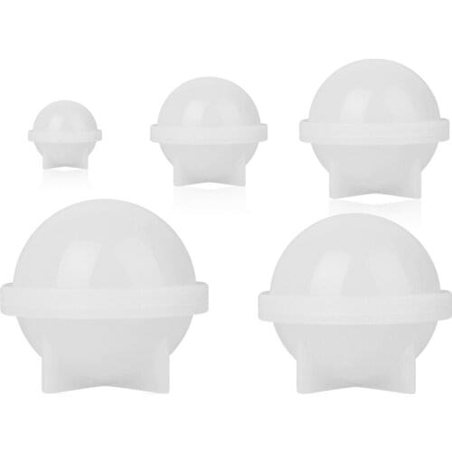 Hot Sale Silicone Mold DIY Sphere Resin Casting Epoxy Mould Jewelly Making Tool Kit Sphere Silicone Mold Set