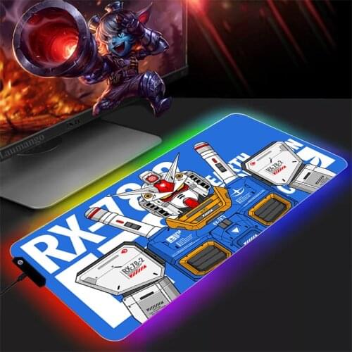 Pc Gamer Complete Rug Xxl Mouse Pad Anime Gamers Accessories Gaming Laptop Desk Mat RGB Gundam Mausepad Varmilo Mice Keyboards