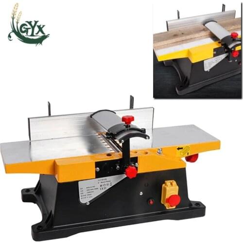 Desktop multifunctional woodworking electric planer small household woodworking electric planer 1800W high-power electric tools