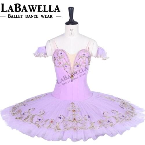 New Lilac Sleeping Beauty Professional Ballet Tutu Girl & Women Stage Performance Dance Costume Ballet Tutu BT9288