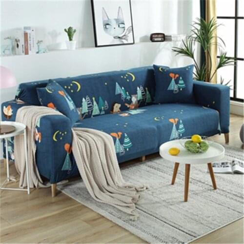 New European Style Sofa Cover All-inclusive Four Seasons Universal High Elastic 1/2/3/4 Seat Home Decoration Knitted Sofa Cover