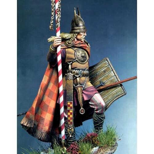 New Unassembled 1/24 75mm Celt Warrior soldier 75mm figure Resin Kit DIY Toys Unpainted kits