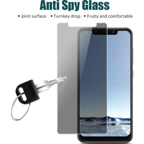 Full Hard Anti Spy Tempered Glass For Xiaomi Poco X3 NFC M3 C3 Privacy Screen Protector On Xiaomi Poco X2 M2 F2 Pro Private film