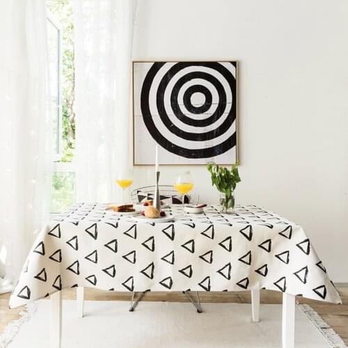 Plain colour tablecloth simple Japanese dining table covers thick dressing table cloth home kitchen banquet party decoration