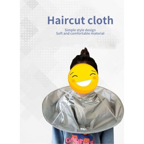 Foldable Salon Hair Cutting Cape Cloak Haircut scarf waterproof Perm Hair Cutting Trimming Cover Umbrella Haircut Tool