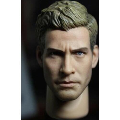 VHMC A-02 Male Head Carving 1/6 scale Jake Gyllenhaal Head Sculpt Fit 12" Male Figure Body Model