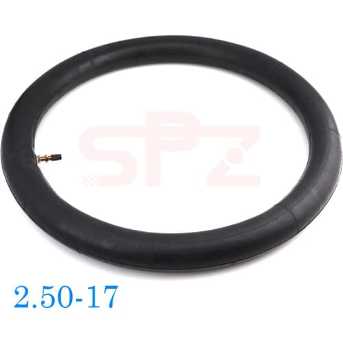 High-quality motocross 2.50-17 inner tube for off-road vehicle/front wheel bicycle 17-inch tire inner tube 2.50-17 inner tube