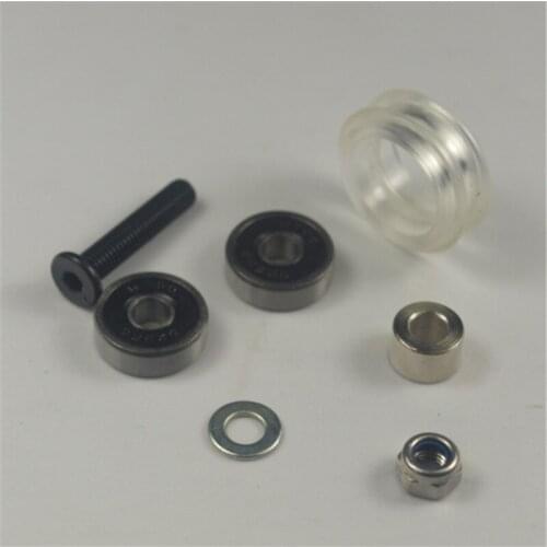 SWMAKER OX CNC machine parts Dual V Xtreme Wheel kit/set - V Slot Linear Extrusion polycarbonate wheel