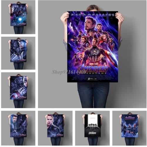 Superhero Avenger Home Decor Abstract Painting Living Room Wall Art Marvel Movie Poster IronMan Canvas Painting on The Home Wall