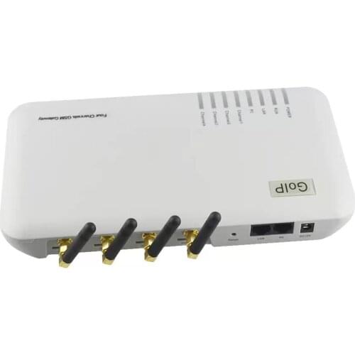 DBL GOIP4 GSM Gateway (IMEI Change, 4 SIM Card, SIP & H.323, VPN PPTP).SMS, GSM VoIP Gateway