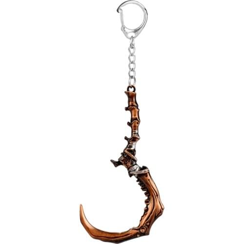 Game Identity V Keychain The Fifth Personality Weapon Metal Pendant Sword Mechanic Coordinator Car Keyring llaveros For Men