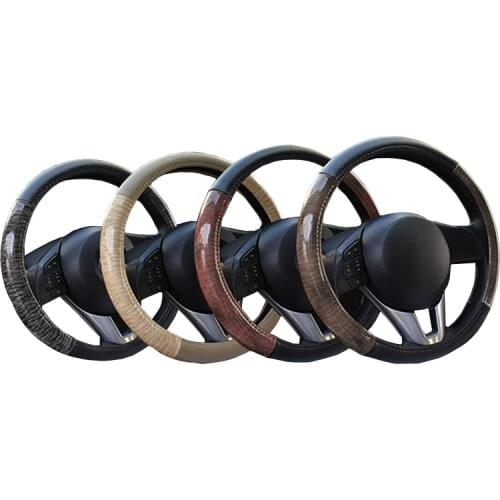 Car Steering Wheel Cover For 37 - 38 CM 14.5"-15" M Size Four Seasons General Beautiful Fashion Auto Steering-Wheel Cover