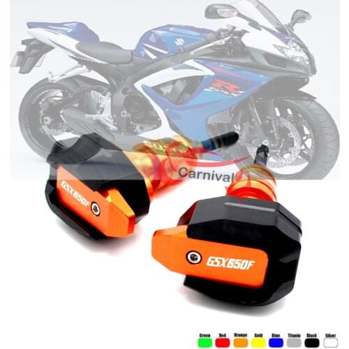 For SUZUKISUZUKI GSX650F GSX 650F 2008-2019 Motorcycle Falling Protection Frame Slider Fairing Guard Anti Crash Pad Protector