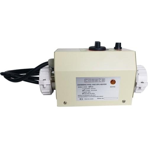 220V 3KW Electric Water Heater Thermostat For Swimming Pool Bathtub SPA Bath For Massage Hot Tub and Jacuzzi