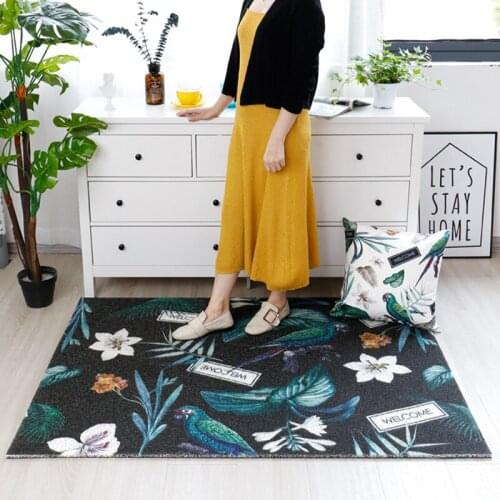 Modern Can Be Cut Home Door Mat Living Room Mat Entrance Door Mat Carpet Custom Mat Carpet PVC Non-slip Mat Kitchen Mat Bath Mat