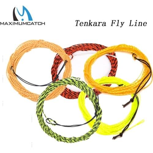 Maximumcatch 17LB 11FT/12FT/13FT Tenkara Fly Fishing Line 3.3m/3.6m/3.9m Braided Fly Line Tenkara Line