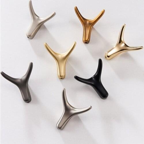 Wall Mounted Hook Bull Head Hat Coat Towel Hook Zinc Alloy Brushed Wall Hanging Hook Bathroom Toilet Hanger Rack Wall Decoration