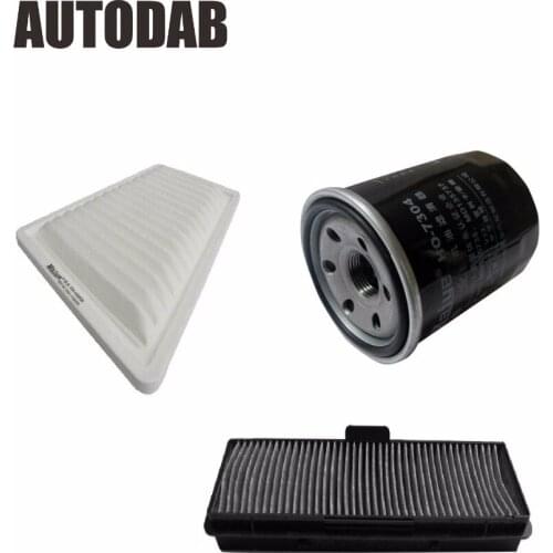 High Quality filters for dongfeng JOYEAR X3 X5 S50 1.5L1.6L air filter+oil filter+cabin filter