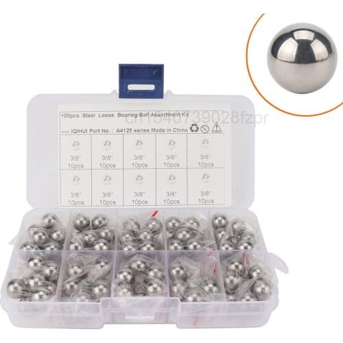 -1 / 8 ", 1 / 4" High Precision G25 Bearing Steel Ball Polishing Demagnetization Fine Grinding Solid Carbon Steel Ball