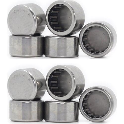 BK1412 Needle Bearings 14*20*12 mm ( 10 Pcs ) Drawn Cup Needle Roller Bearing BK142012 Caged Closed ONE End 35941/14