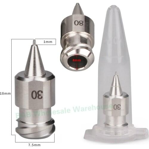One-piece Double-helix Tips Glue Bits Dispensive Precision Adhesive Tapered Dispensing Stainless Steel Tapered Needle