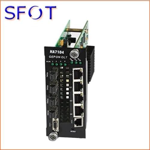 Four-port EPON OLT Module Card