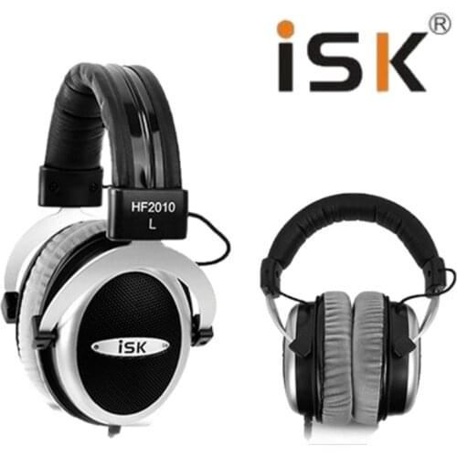 ISK HF2010 semi-open monitor headphone HiFi stereo studio recording audio headset music appreciation noise canceling Headphones