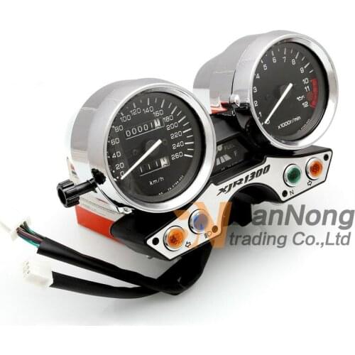 Motorcycle Gauges Cluster Speedometer Tachometer Odometer meter Instrument Assembly For Yamaha XJR1300 XJR 1300 1989-1997