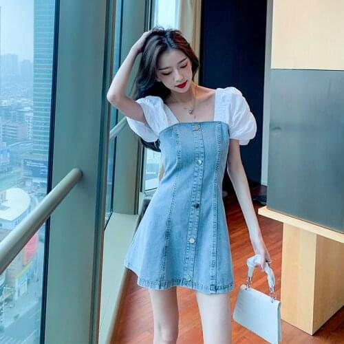 Джинсовые летние платья LLZACOOSH China At AliExpress