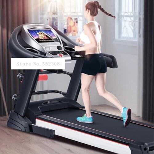 10.1 inch Treadmill Wifi Color Folding Multifunctional Indoor Electric Treadmill Small Family Super Quiet Fitness Equipment T900