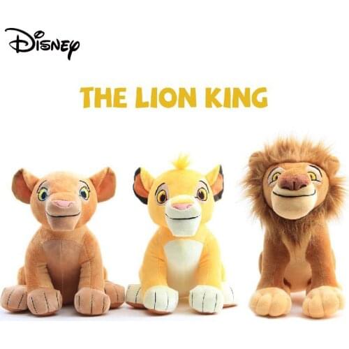 Disney The Lion King Stuffed Plush Toy Creative Simba Nala Mufasa Kids Soft Cartoon Animals Doll Gift Toy For For Children Girls