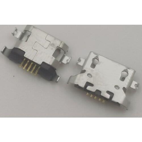 100Pcs Micro Usb Charger Connector For Motorola Moto E4T G4 Play XT1607 XT1604 XT1602 XT1600 XT1601 Charging Port