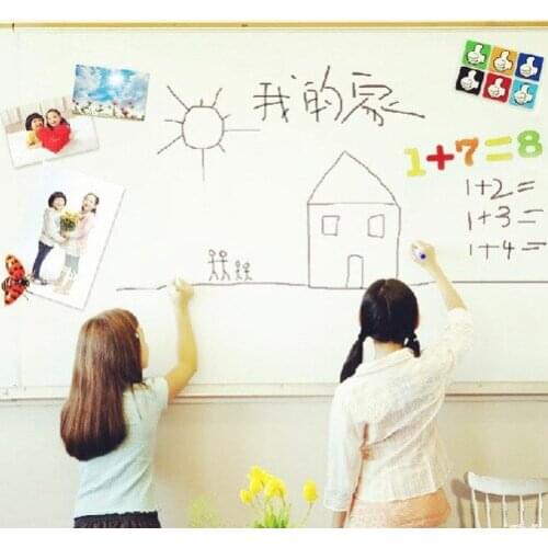 Removable Whiteboard Wall Sticker Pen Erasable Writing Memo Board White Board Office School Kids Room Decor Aesthetic Posters