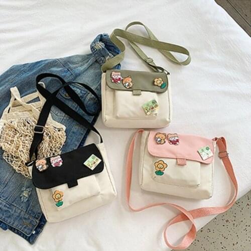 Ins Korea Cute Small Bag Ancient Style Soft Sister Girl Heart Soft Cute Student Shoulder Bag Japanese Harajuku Messenger Bag