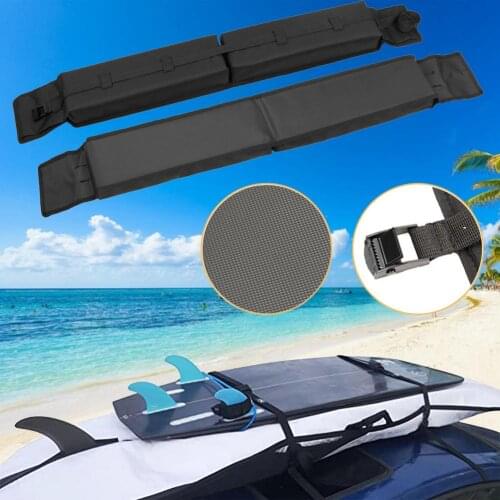 Universal Car Soft Roof Rack Auto Outdoor Rooftop Luggage Carry Car Roof Rack Space Saving Easy to Install Luggage Rack