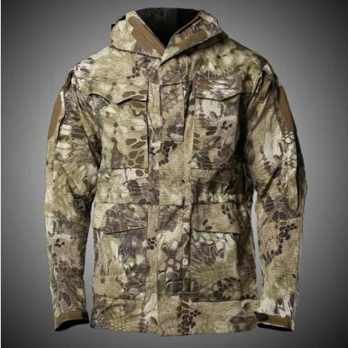 Urban Tactical Training Military M65 Windbreaker Mens Winter Outdoor Hiking Shooting Climbing Riding Windproof Warm Coat Jacket