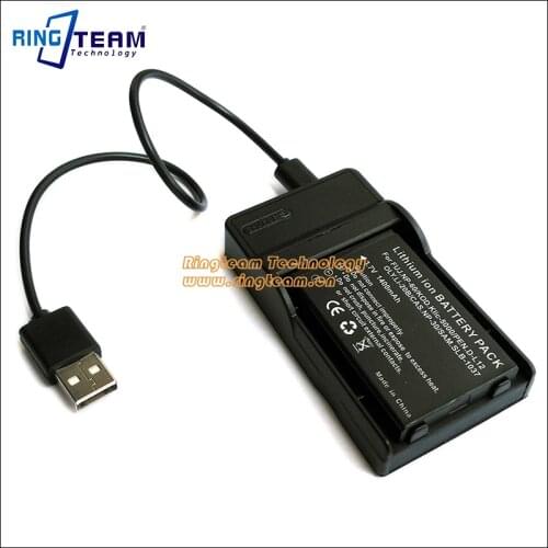 2-In-1 Li20B LI-20B Battery and USB Charger for Olympus Digital Camera Camedia AZ-1 AZ1 AZ2 AZ-2 Zoom Ferrari Digital Model 2004