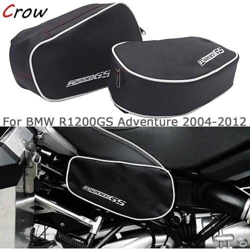 Motorcycle Frame Crash Bars Waterproof Bag Repair Tool Placement Bag For BMW R1200GS R 1200 GS Adventure R 1200GS 2004-2012