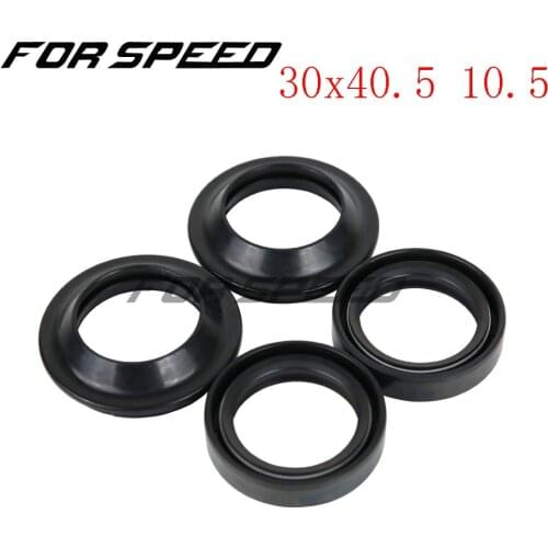 30*40.5 30x40.5 10.5 Double Spring Motorcycle Rubber Gasket Front Fork Damper Oil Seal Dust Cover DC For YAMAHA BWS100 4VP