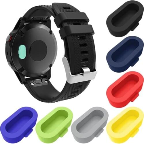 5/10pc Watch Charger Dust Plug Cover Cap Protector Case for Garmin Fenix 5/5S/5X Plus 6/6S/6X Pro Venu Vivoactive 4S/4/3 945 935