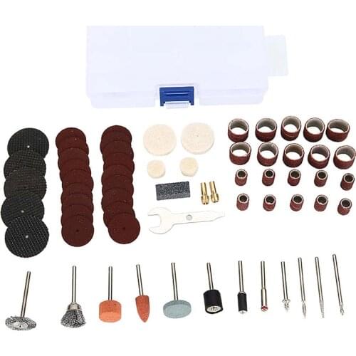 65pcs/90pcs Grinding Wheel Cutting Disc Polishing Head Set for Universal Electric Grinding Machine Sanding Polishing Power Tool