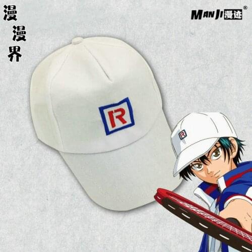 Anime New prince of tennis Ryoma Echizen Cap Men Women Student Cosplay Costume Fashion Baseball Hat Student Props Xmas Gifts