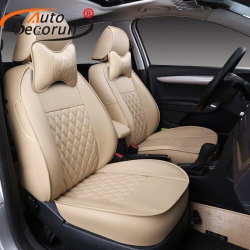 AutoDecorun PU leather seat covers for infiniti EX35 ex25 ex37 accessories seat cover set car cushion covers supports protectors