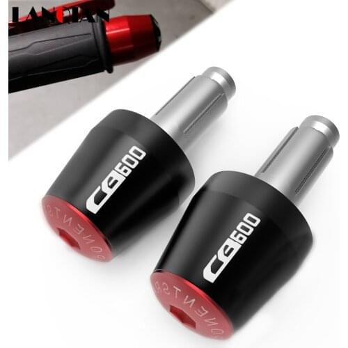 CNC Billet Aluminum Motorbike HBAR END CAP Handle Bar Cap End Plugs For Honda CB600F 2007 2008 2009 2010 2011 2012 2013