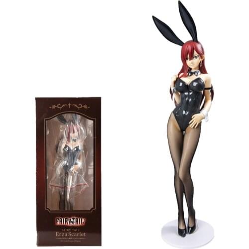 FAIRY TAIL Figures Action Figure Modle Figurine Change Magic 19 Inch ABS The Queen Erza Scarlet Bunny Slayers Beautiful Toys