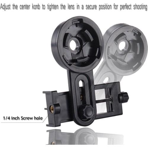 Group Vertical Vertical Multifunction Universal Cell Phone Camera Adapter for Mount Binocular Spotting Scope Telescope r30