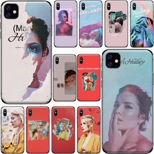 Halsey Hopeless Fountain Phone Case for iPhone 11 12 pro XS MAX 8 7 6 6S Plus X 5S SE 2020 XR Luxury brand shell funda coque