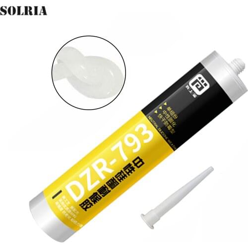 300ml Glass Glue Waterproof and Mildewproof Household Super Glue Sealant Transparent Glue for Kitchen and Bathroom Daily Useful